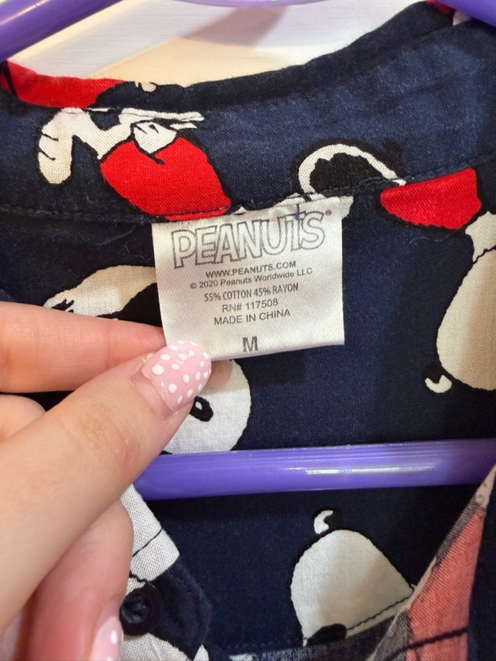 Snoopy Button Down - Picture 5 of 6